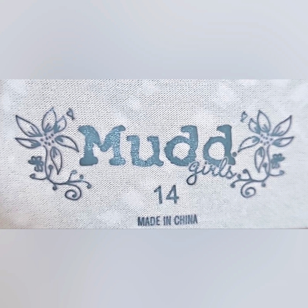 Mudd Girls Cold Shoulder Short Sleeve Sundress Size 14 - Picture 9 of 12